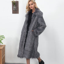 Load image into Gallery viewer, Estylo Winter Warm New Fashion Long Furr Coat