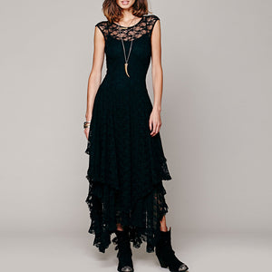 Layered Gothic Dress - Stylo Lovers