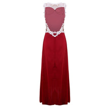 Load image into Gallery viewer, Evening Party Backless Halter Lace Dress