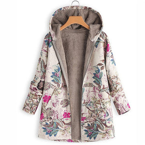 Estylo Retro Hooded Warm Jacket