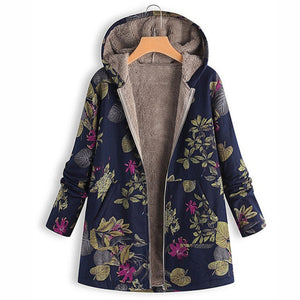Estylo Retro Hooded Warm Jacket