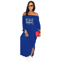 Load image into Gallery viewer, Letter Print Maxi Dress