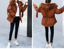 Load image into Gallery viewer, Hooded Winter Cotton Jacket