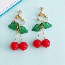Load image into Gallery viewer, Cherry earrings