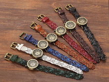 Load image into Gallery viewer, Antique Leather Bracelet Watches