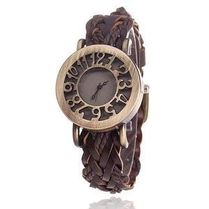 Antique Leather Bracelet Watches