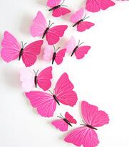 Load image into Gallery viewer, New 12Pcs/set DIY 3D Butterfly Wall Stickers