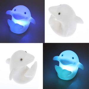 Light Changing LED Sleep Dolphin Decoration Lamp