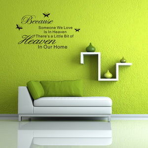 Heaven Quote Wall Art