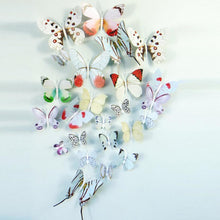 Load image into Gallery viewer, 3d butterfly wall decor stickers sticker