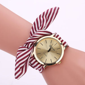 Fabric Strap Casual Bracelet Wrist Watch