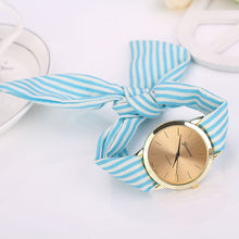 Load image into Gallery viewer, Fabric Strap Casual Bracelet Wrist Watch