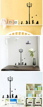 Load image into Gallery viewer, Home Decoration 4 Little Cat Under Street Lamp DIY Wall Sticker