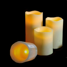 Load image into Gallery viewer, Cylindrical Flickering Pillar LED Night Light Lamps