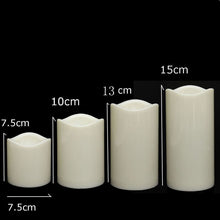 Load image into Gallery viewer, Cylindrical Flickering Pillar LED Night Light Lamps