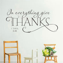Load image into Gallery viewer, Family Is everything bible quote wall decal