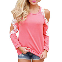 Load image into Gallery viewer, Off Shoulder Lace Top