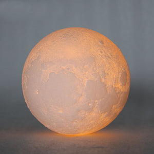 3D Moon Lamp Dimmable Touch Control