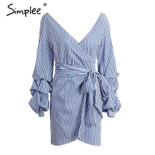 Load image into Gallery viewer, Off shoulder plaid wrap Elegant Dress