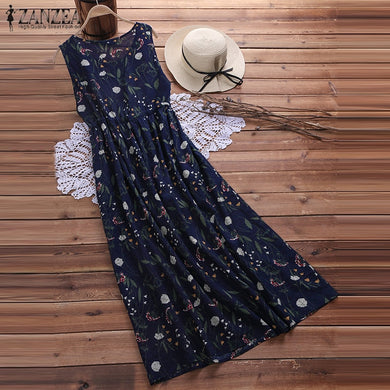 Casual Elegant Floral Print Dress