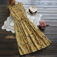 Load image into Gallery viewer, Casual Elegant Floral Print Dress