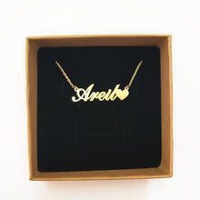 Load image into Gallery viewer, Customized Font Name Necklace