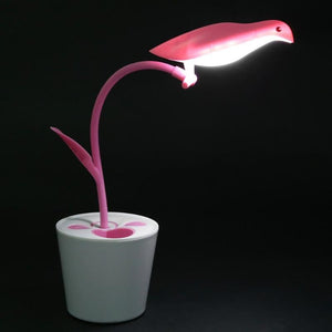 USB Table Night Light Desk Lamp with Pen Holder Good Gift For Anyone