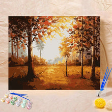 Load image into Gallery viewer, Autumn  Forest Landscape DIY Painting