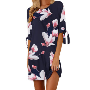 Casual Flower Party Dress