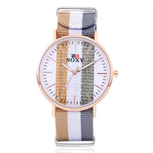Load image into Gallery viewer, Canvas Strap Band Wrist Watch