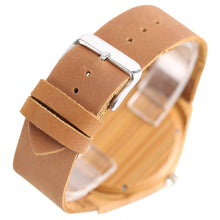 Load image into Gallery viewer, Bamboo Wristwatch Bracelet-Brown