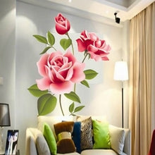Load image into Gallery viewer, Rose Flower Wall Stickers