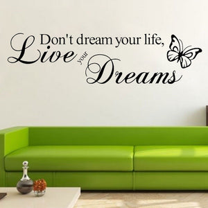 Dream DIY Home Room Decor Art Wall Stickers Bedroom