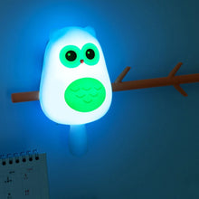 Load image into Gallery viewer, Cute Owl LED Lamp (Remote Included)