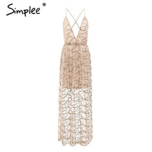 Load image into Gallery viewer, Simplee Stunning Party Dress (eStylo Special)