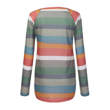 Load image into Gallery viewer, Stripe Print Tops