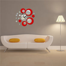 Load image into Gallery viewer, 3D Mirror Wall Sticker Clock