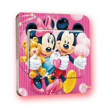 Load image into Gallery viewer, 1 pcs Removable Donald Duck Wall Switch Stickers