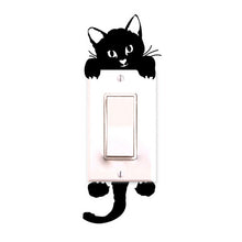 Load image into Gallery viewer, Cute Cat Switch Stickers Wall Stickers 2019