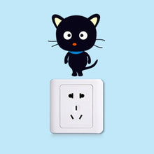 Load image into Gallery viewer, Lovely Cat Light Switch Wall Stickers For Kids Rooms