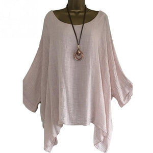 Stunning Loose Fit Plus Size Top/Blouse