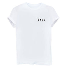 Load image into Gallery viewer, Letter Print Women T-Shirt 2019