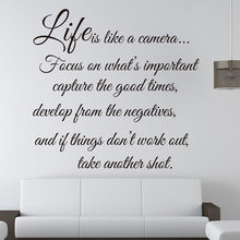 Load image into Gallery viewer, Life Quote Wall DIY Sticker