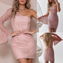 Load image into Gallery viewer, 2019 Lace Off Shoulder Pencil Dress