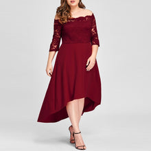 Load image into Gallery viewer, Plus Size Elegant Dress